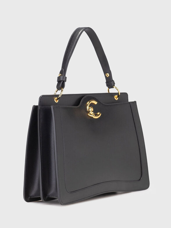 Leather bag with logo - 4