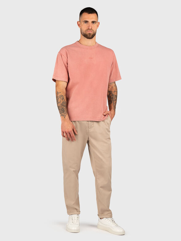 AXEL chino trousers with elastic waist - 3