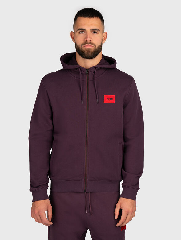 Sweatshirt with logo detail - 0