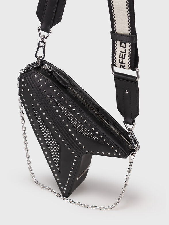 K/GUITAR crossbody bag with rhinestones - 6