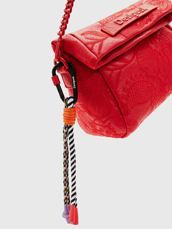 Small bag with floral embroidery  - 6