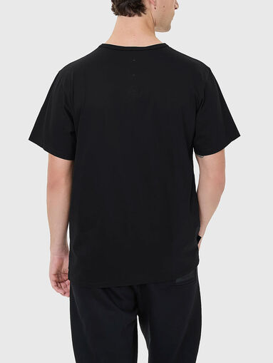 Cotton T-shirt with logo - 3