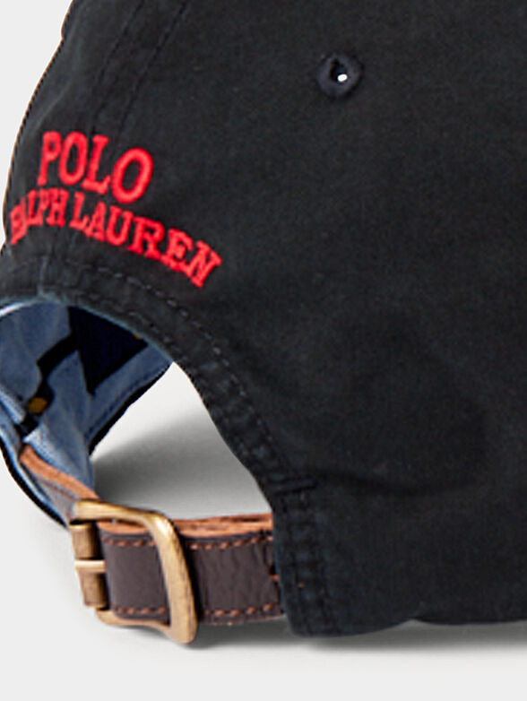 Baseball cap with colourful logo embroidery - 4