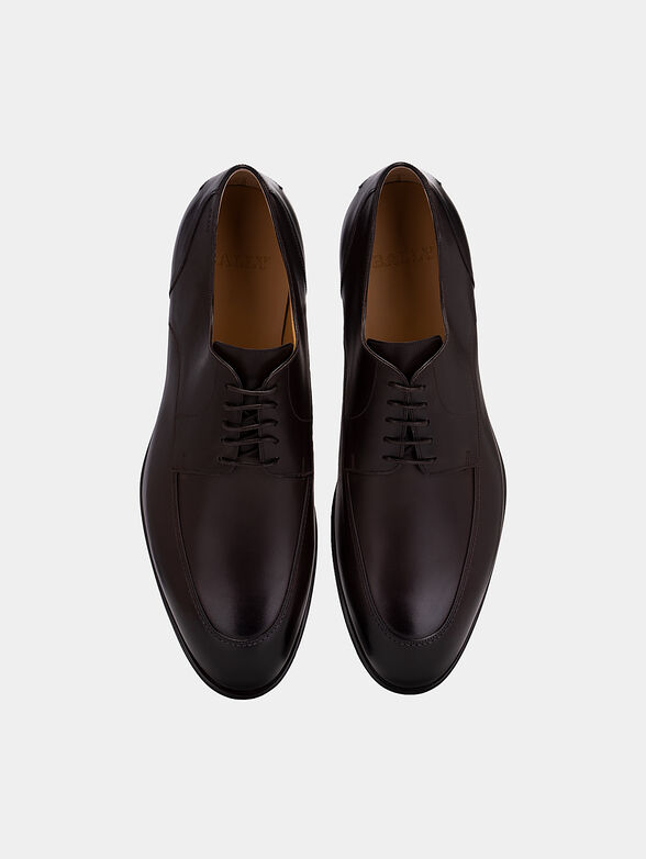 WEDMER brown leather shoes - 6