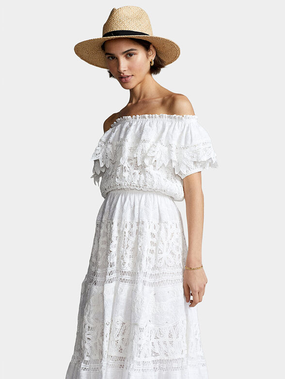 White lace dress - 3