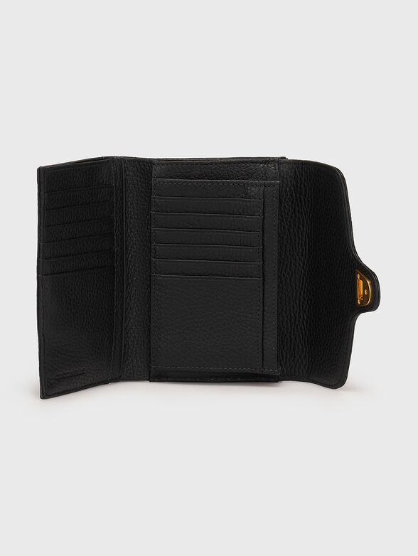  Black leather purse - 3