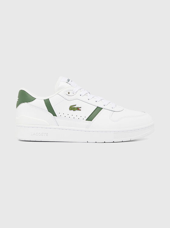 Black leather sneakers - 1