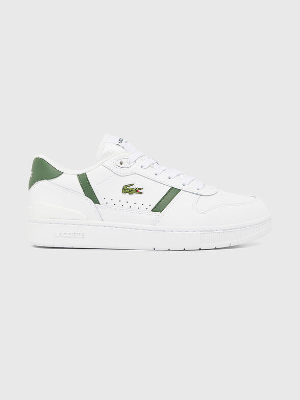 Black leather sneakers - 1