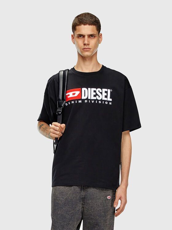T-BOXT-DIV cotton T-shirt with logo print - 1