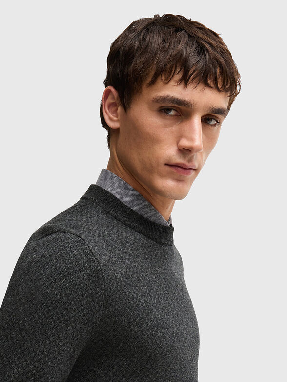 H-ELTORO wool blend sweater - 4