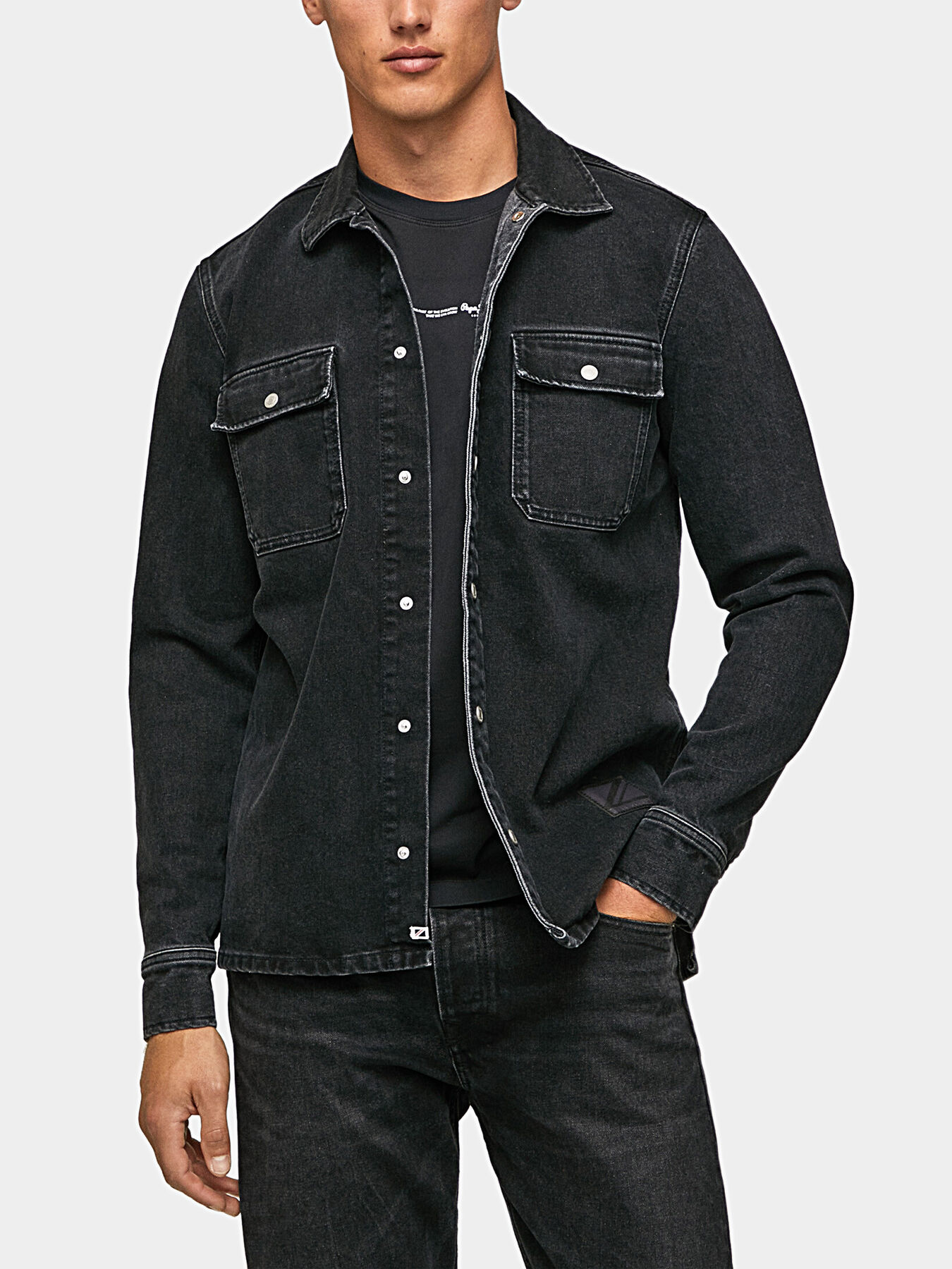 トップス TENDERLOIN DENIM SHT SNAP BUTTON S テンダーロイン TENDERLOIN 22SS DENIM SHT SNAP BUTTON WASH