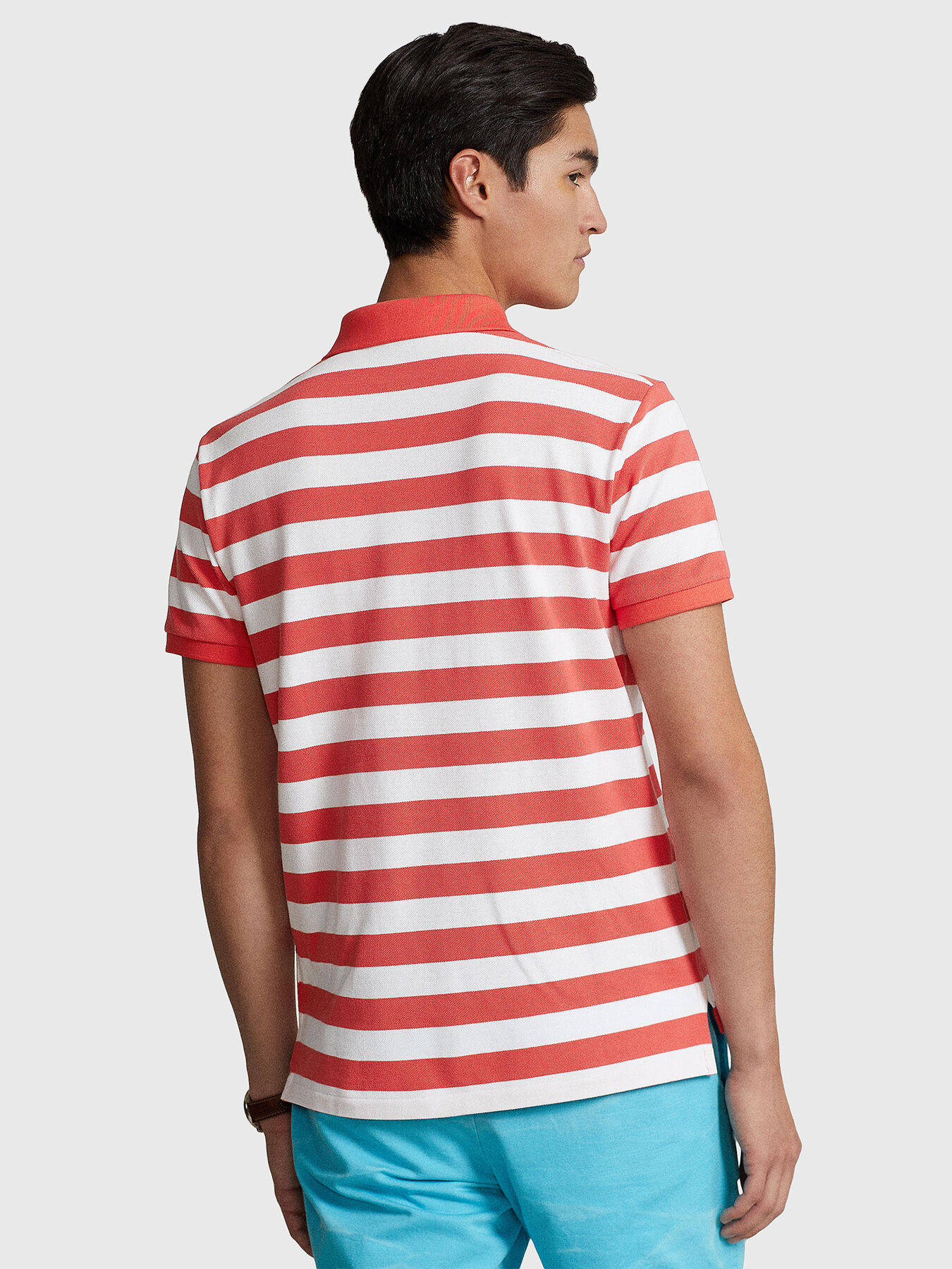 送料関税無料【POLO RALPH LAUREN】STRIPED SCOOPNECK Tシャツ Polo Ralph Lauren Striped Jersey T-Shirt | Saks Fifth Avenue