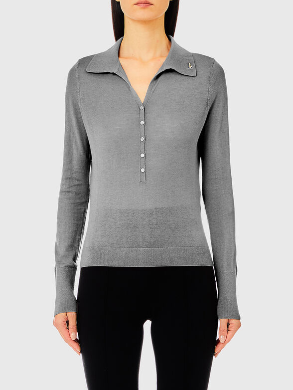 Sweater in beige colour - 1