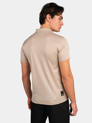 Beige polo shirt - 3