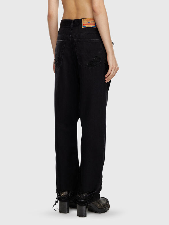 1999 D-REGGY black jeans with rips - 1