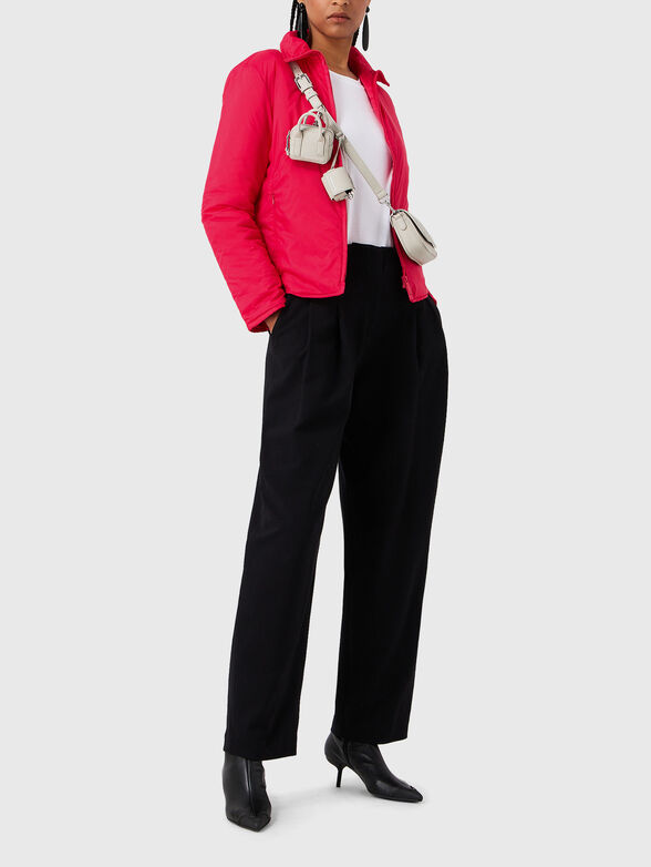 Trouser with high waist and cuffs - 4