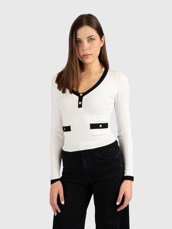 LAUREL viscose blend sweater  - 1