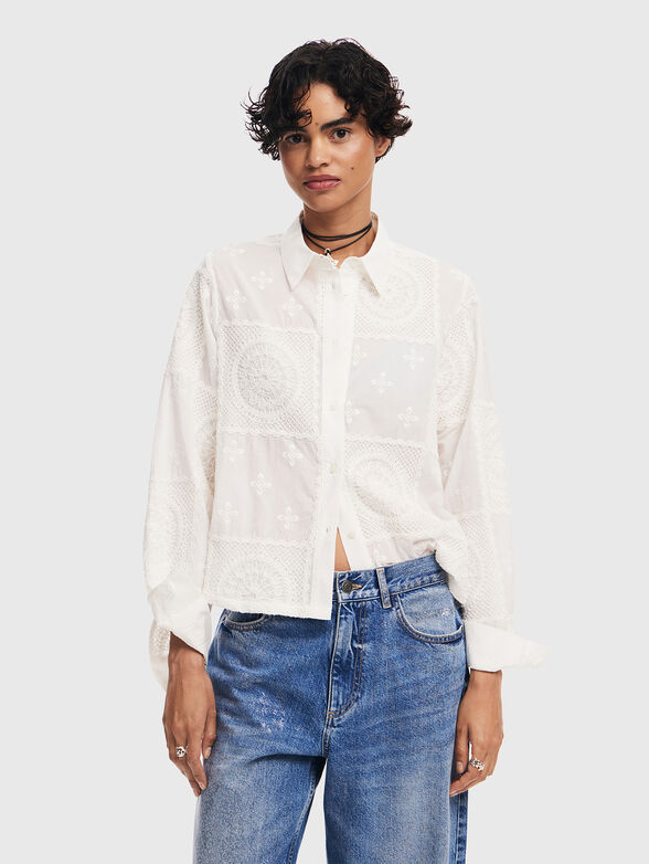 SENDAI shirt with embroidery - 1