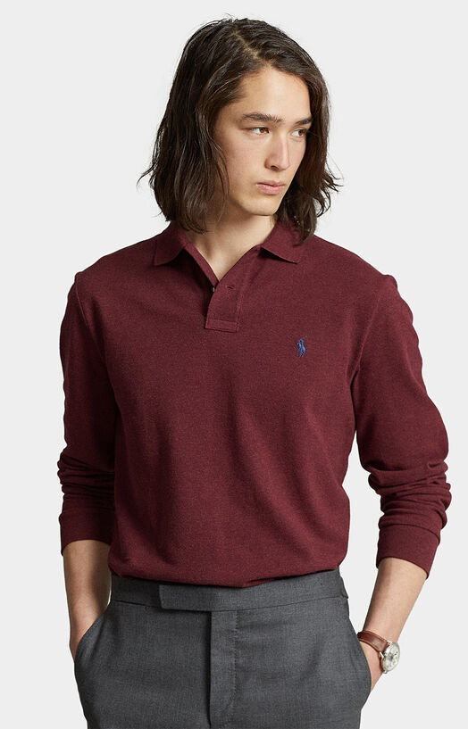 Long Sleeve Polo 6x Polo Shirts Traders Pink Navy Long Sleeve Hi