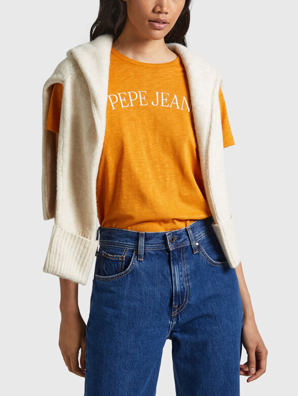 VIO T-shirt with oval neckline - 1