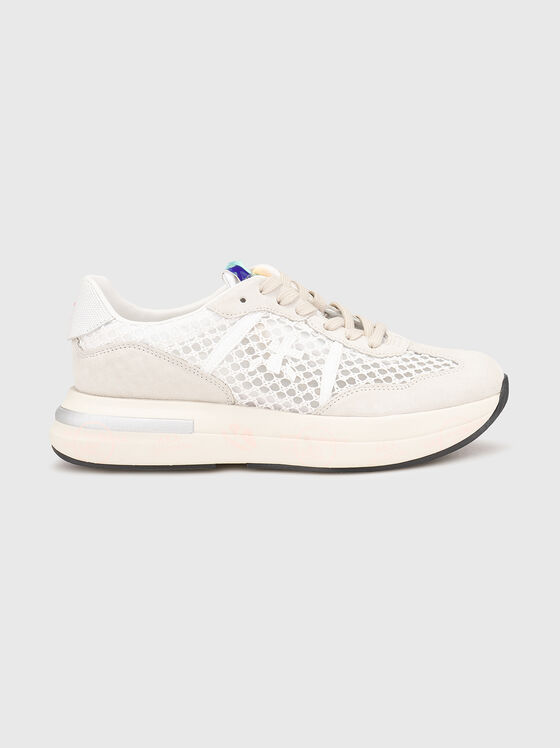 Спортни обувки CASSIE от велур и текстил - 1