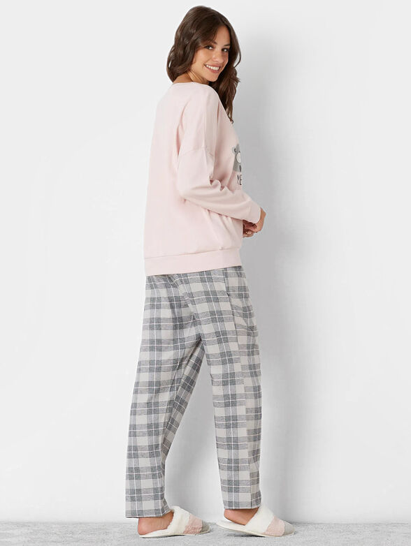 BEAR pyjamas with checkered pants - 2