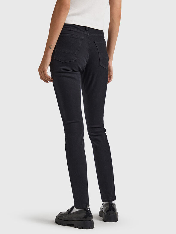 Skinny jeans in black color - 2