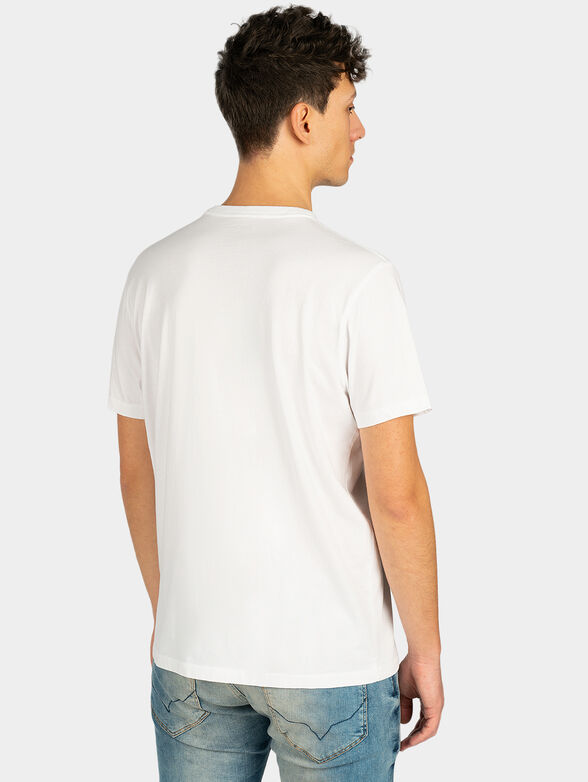 MELVILLE white T-shirt with print  - 3