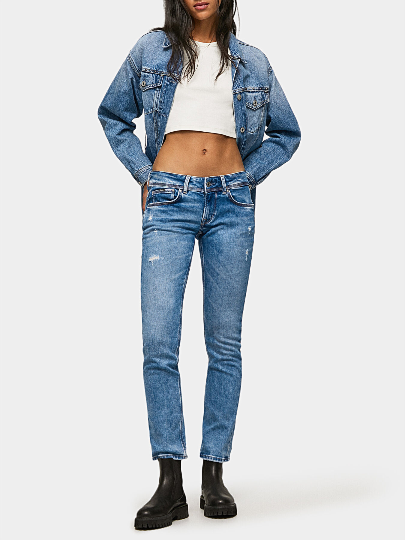 Pepe jeans sales saturn crop