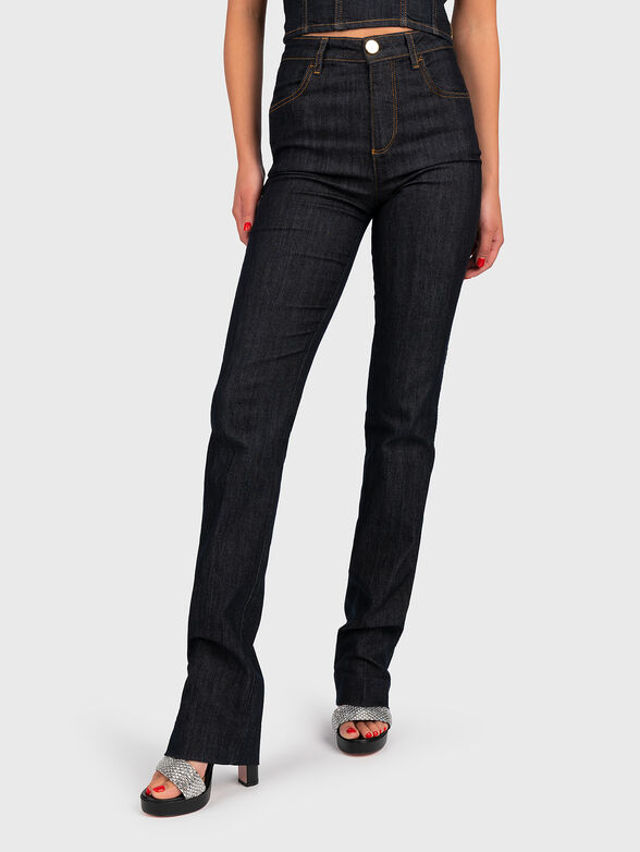 Flare jeans with high waist - 1