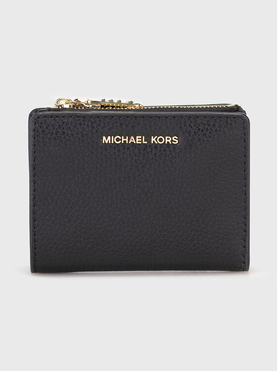 Малко кожено портмоне с лого - 1