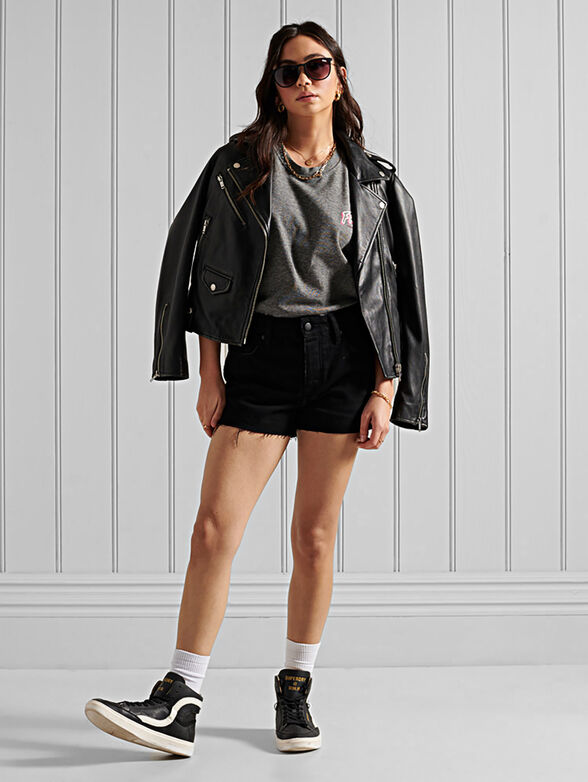 Oversized T-shirt with а print - 2