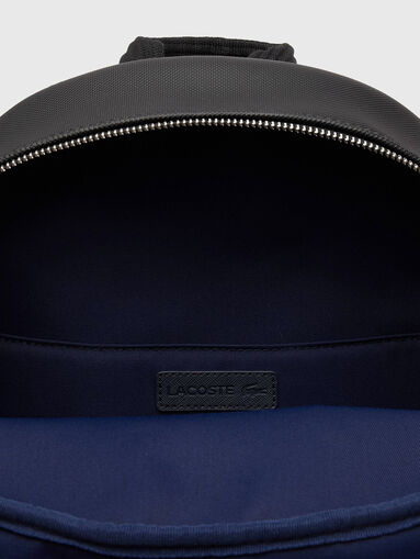 Faux leather backpack - 5