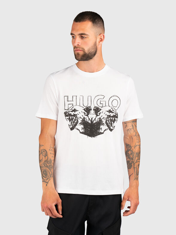 DURRO T-shirt with logo print - 1