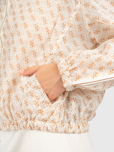 Transitional jacket with a hood and 4G monogram - 5
