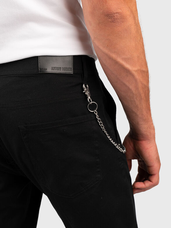 OLIVER black chinos trousers - 3