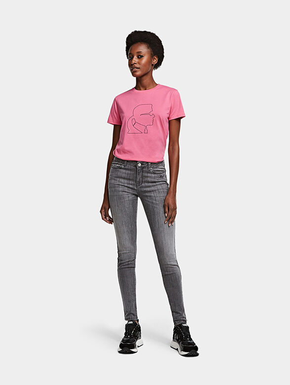 Skinny jeans with chains - 1