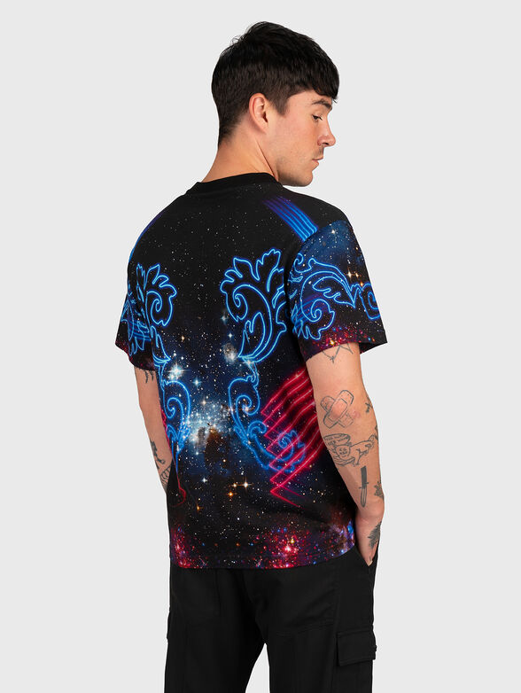 GALAXY T-shirt with multicolored art print - 3