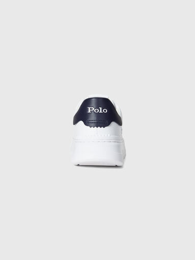 White leather sneakers - 3