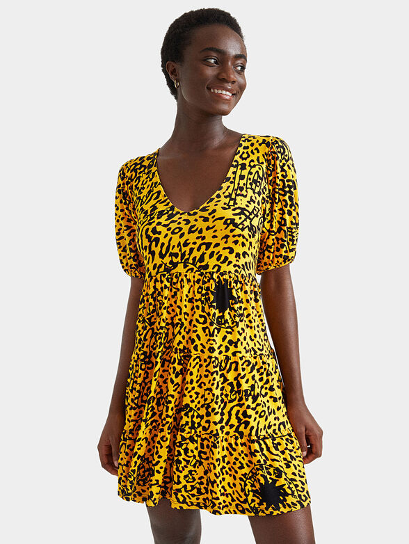 AKROM Dress with animal print - 3