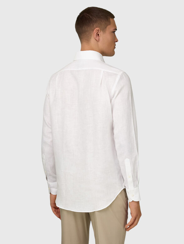 White linen shirt - 3