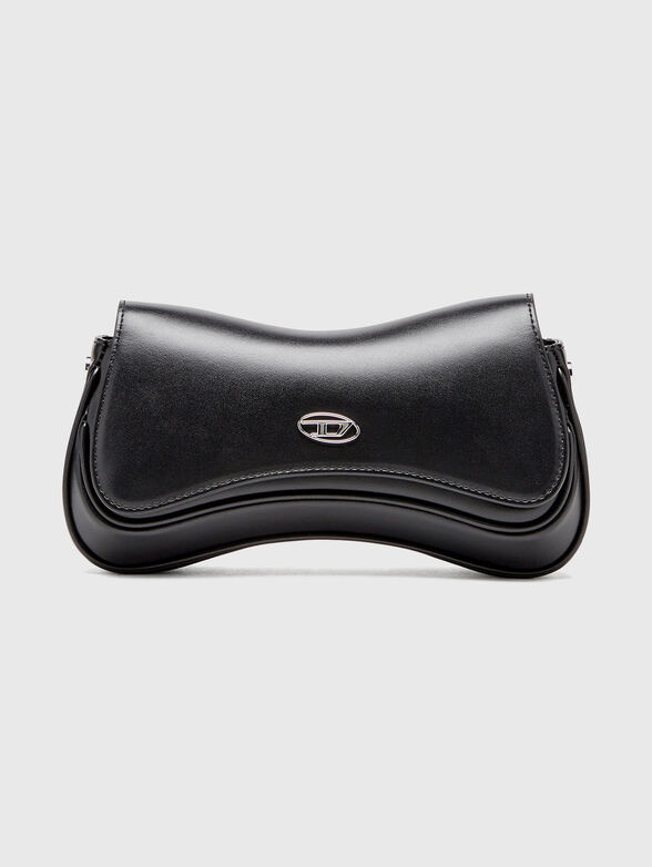 PLAY leather clutch with logo - 1