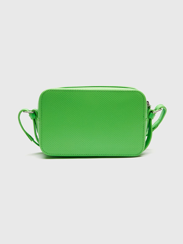 Leather crossbody bag with logo - 3