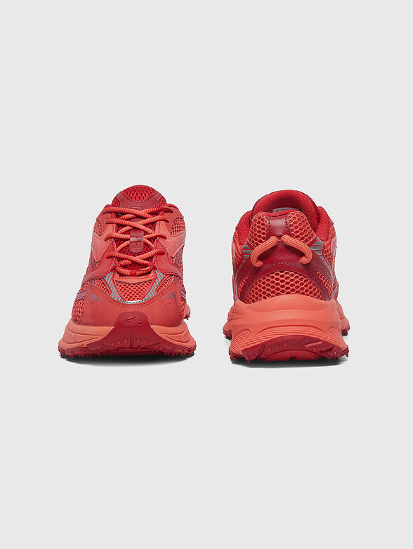 Sports shoes with logo in green - 5