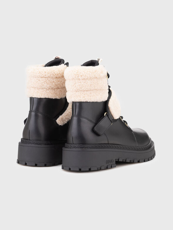 RUMI 40 leather ankle boots - 3