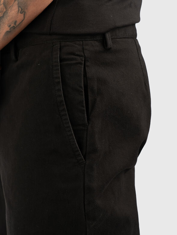 Cotton chino trousers - 5
