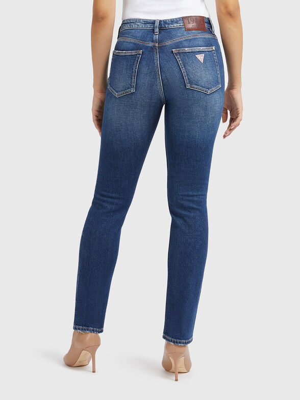 GIRLY blue jeans with washed effect - 2