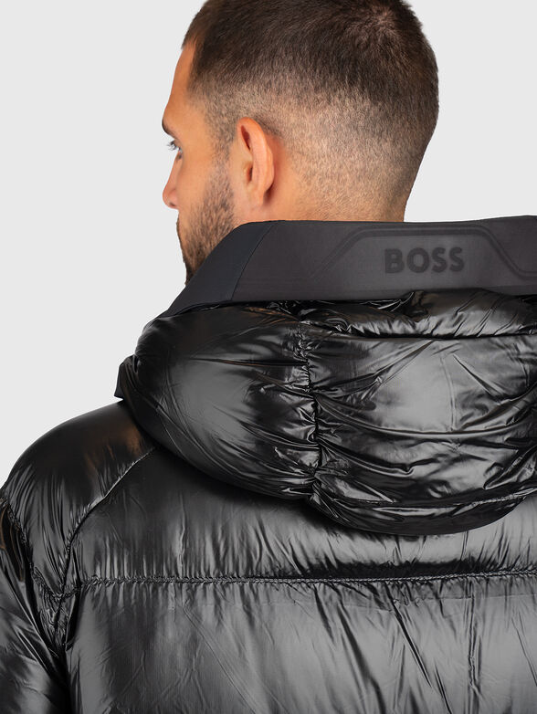 Padded jacket with hood - 5