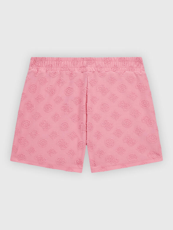 Shorts with logo embroidery - 2
