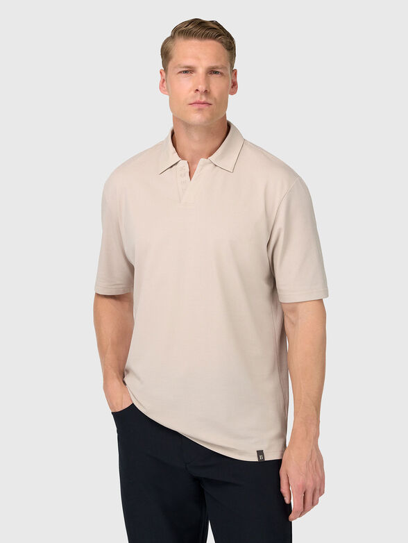 Polo shirt with logo detail  - 1